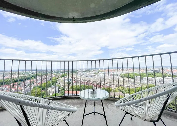Appartement Uniqe - Sky-tv - 23 Og - Stadtblick - Kongress Augsbourg
