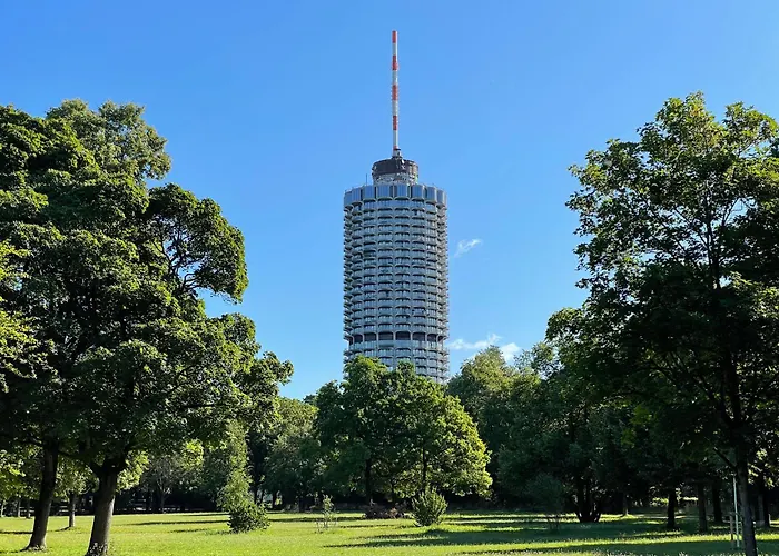 Appartement Uniqe - Sky-tv - 23 Og - Stadtblick - Kongress *